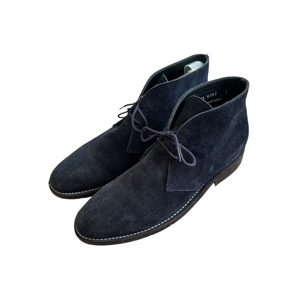 Thursday Boot Co Scout Navy Blue Suede Chukka Boots Mens 11 Handcrafted Everyday